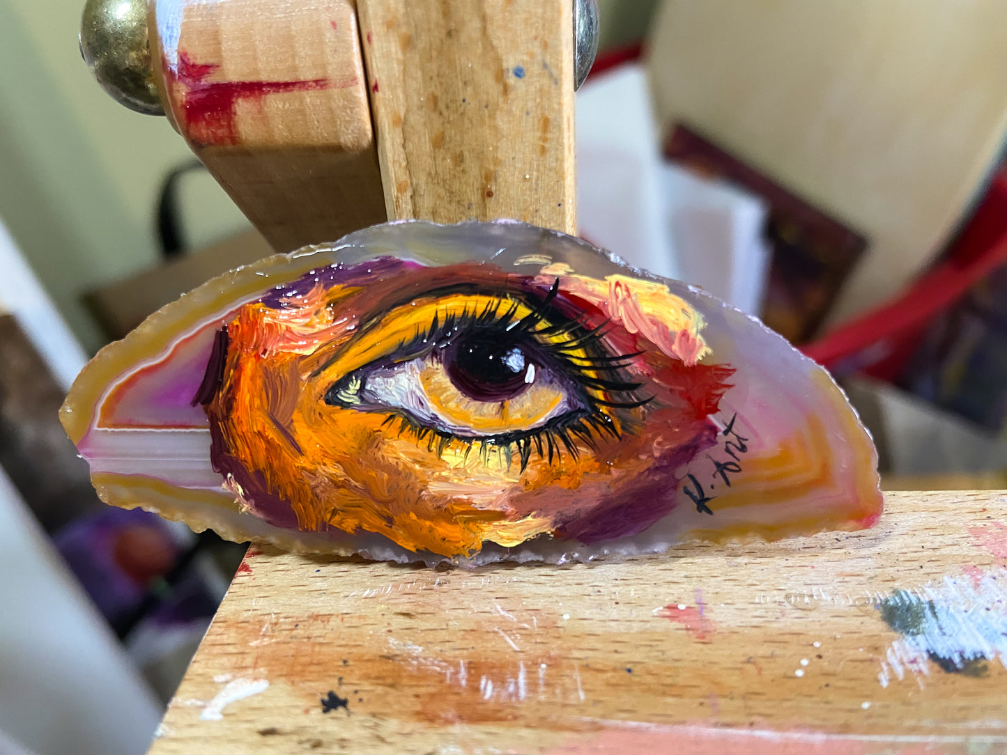 Eye on agate no. 2