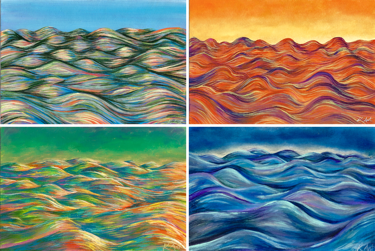 Rolling Hills, Four Seasons Print collection